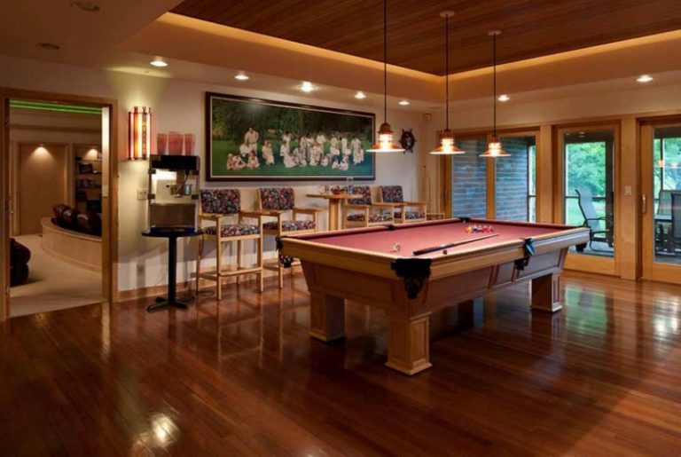 house plans with billiards room